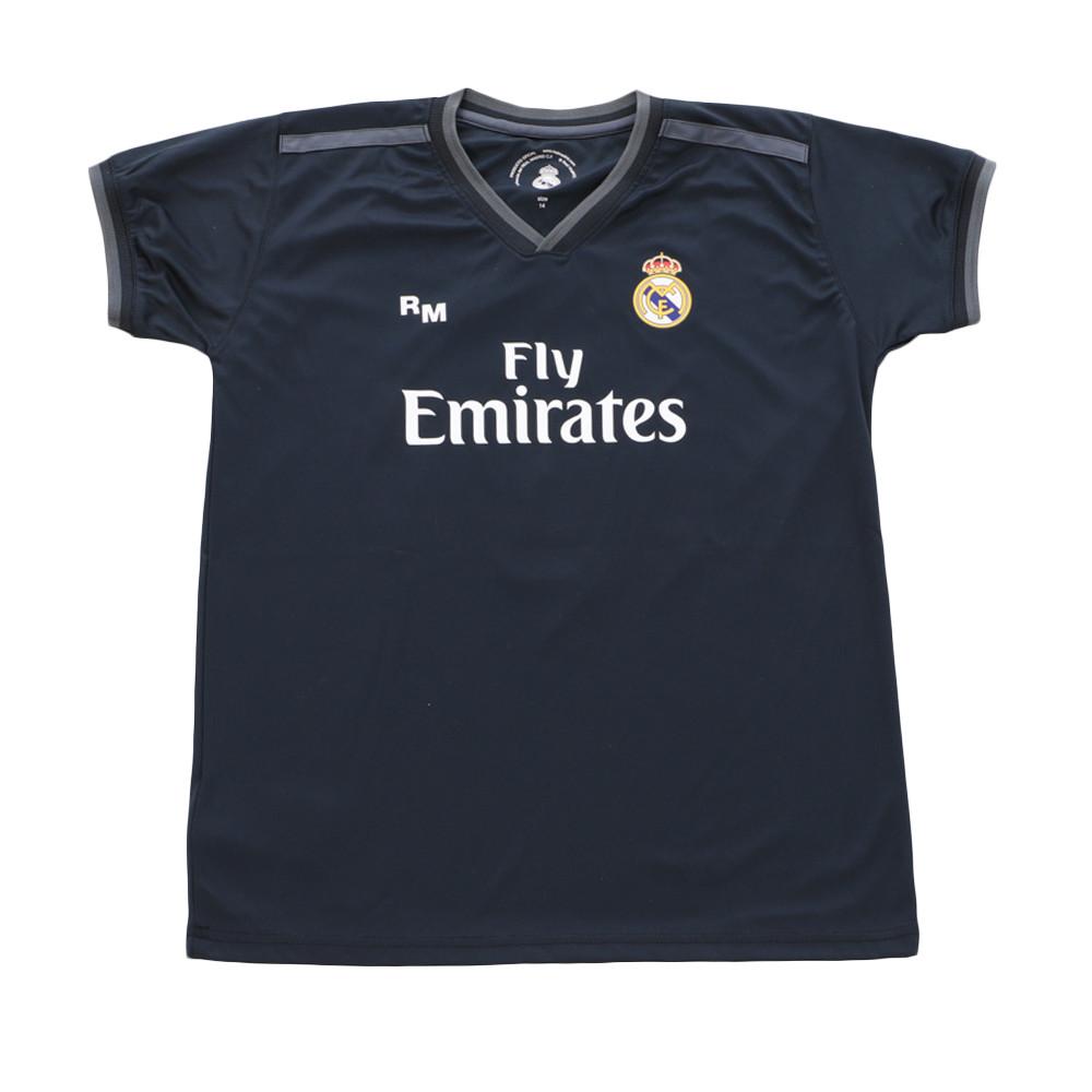 Maillot de Foot Marine Replica Garçon Real Madrid C2EP pas cher