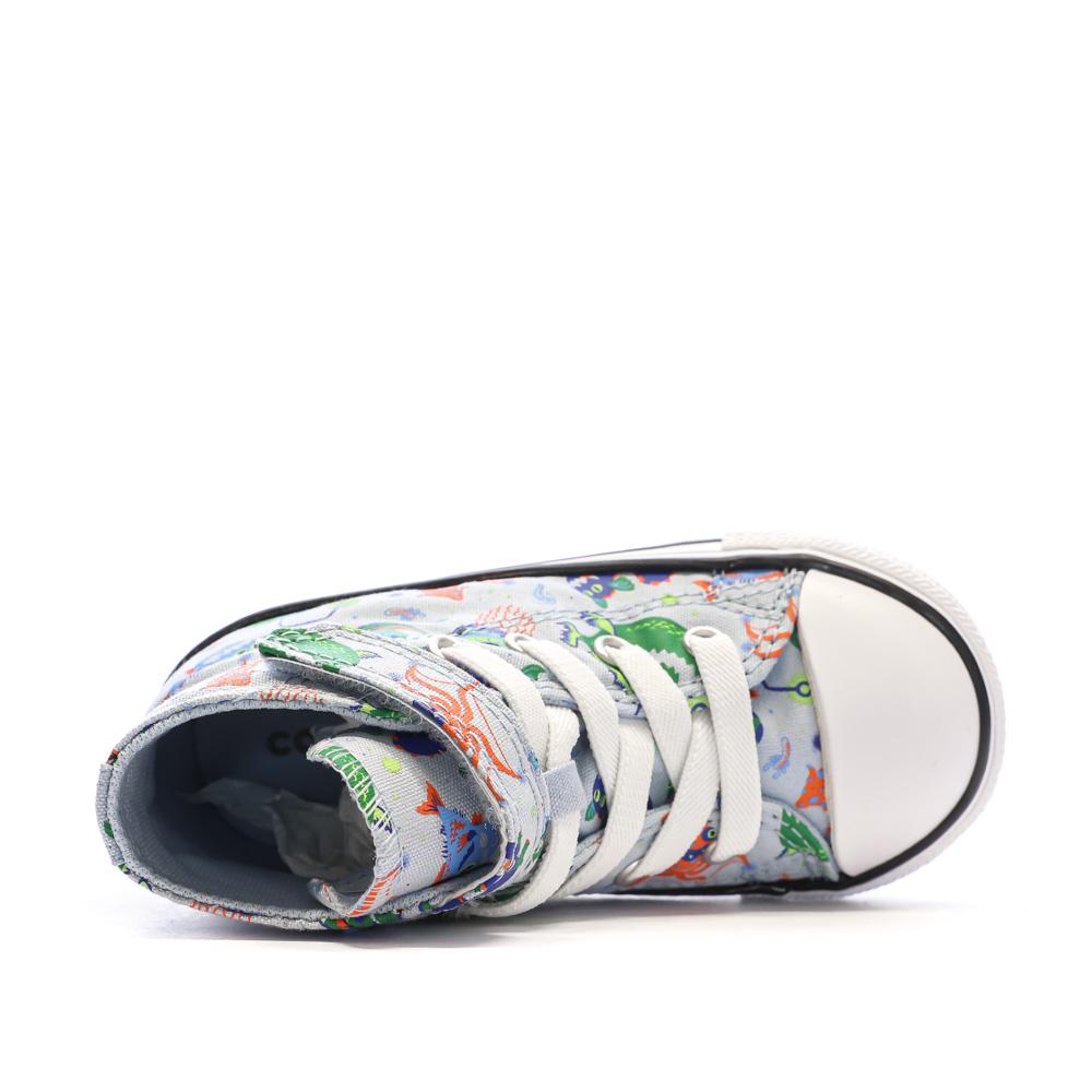 Baskets Bleu Garçon Converse Chuck Taylor All Star vue 4