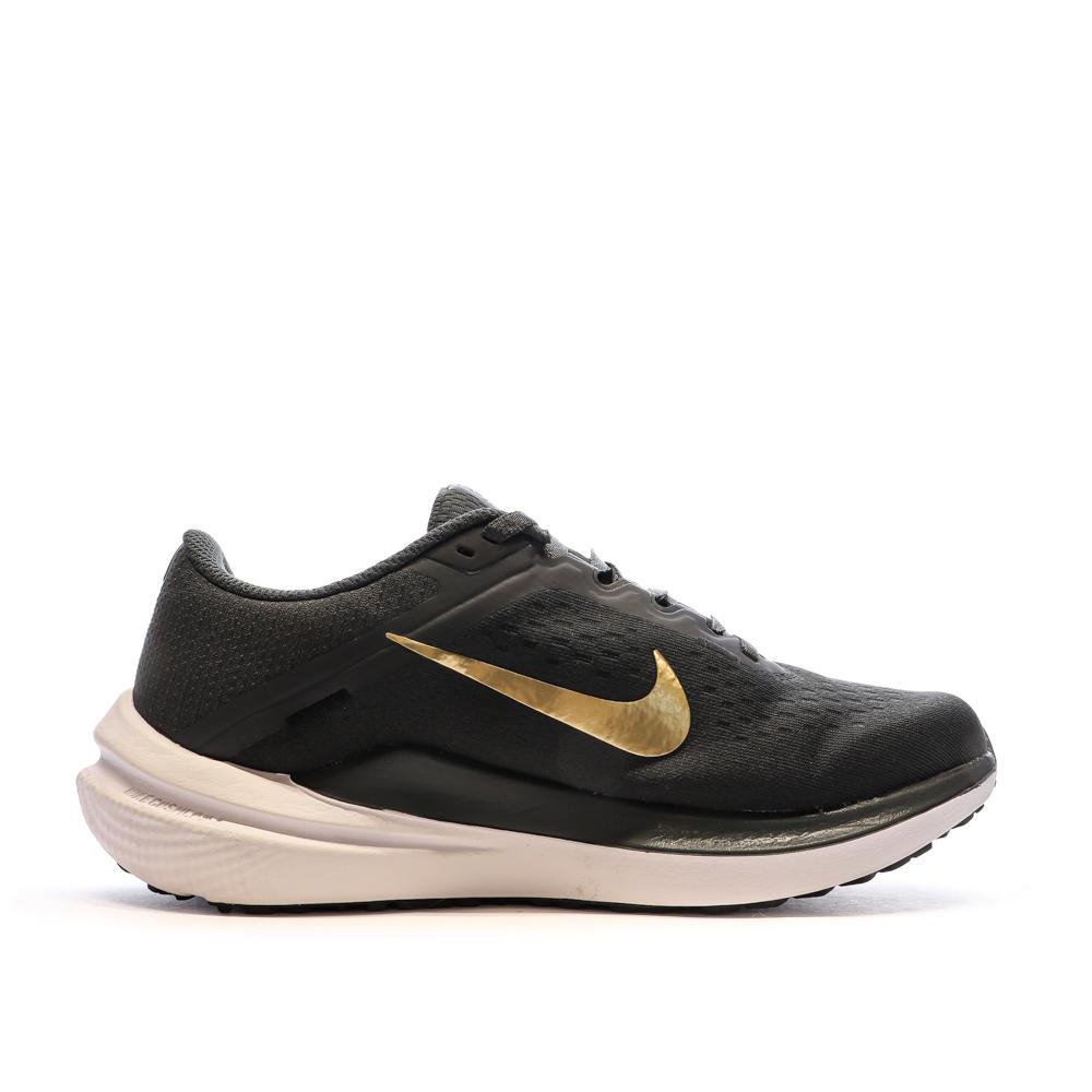 Chaussures de Running Gris Doré Femme Nike Air Winflo 10 vue 2