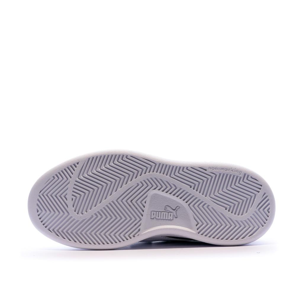 Baskets bleues garçon Puma Smash v2 vue 5