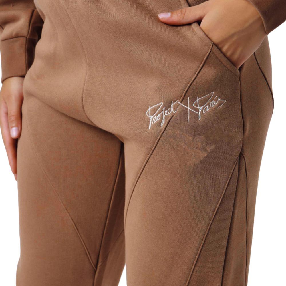Jogging Marron Femme Project X Paris Surpiqure vue 3
