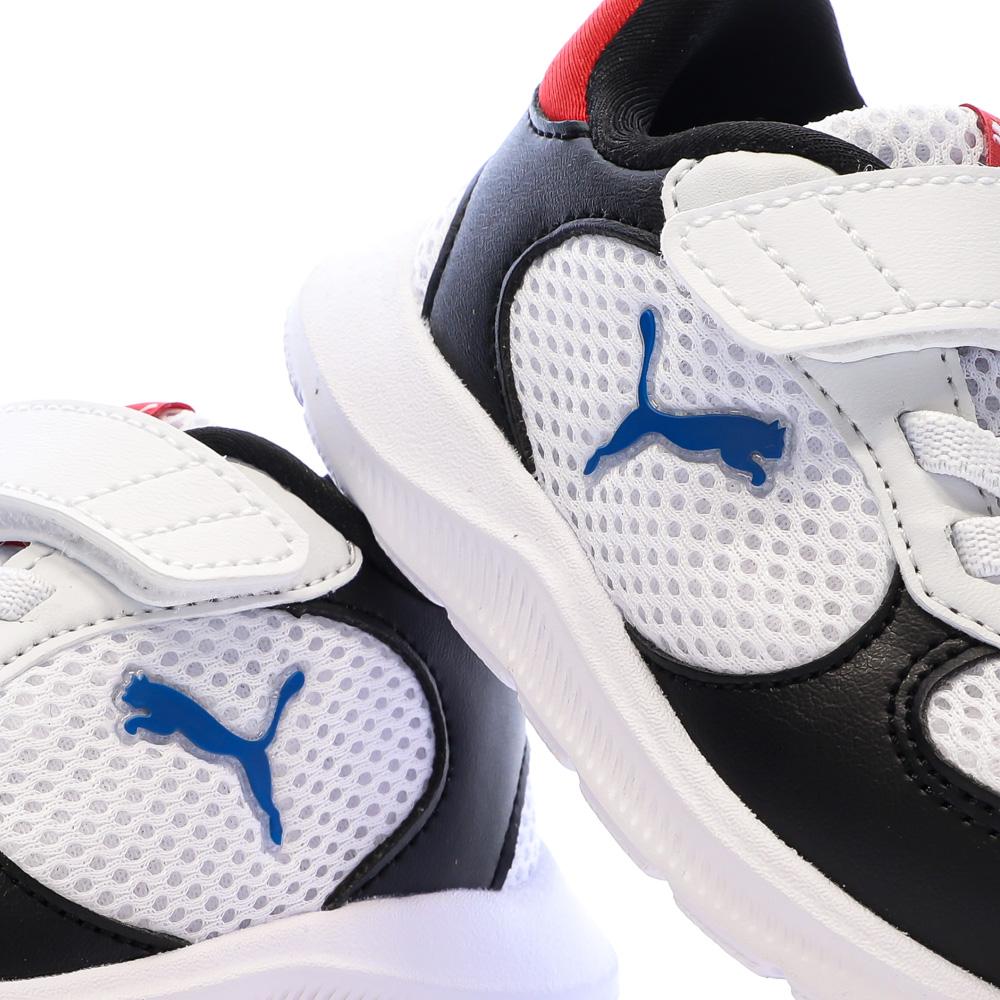 Baskets Blanc/Noir Garçon Puma Fun Racer 2 Ac+ vue 7