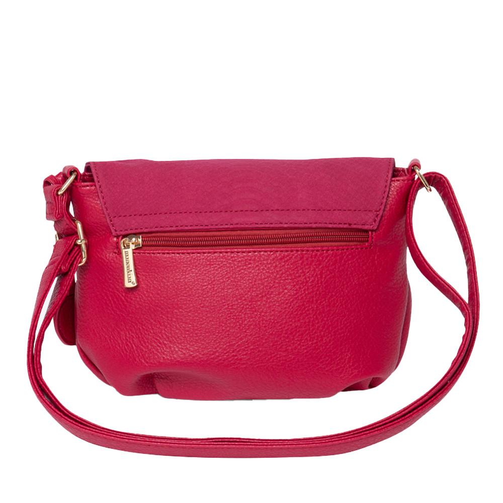 Sac bandoulière Fuchsia Femme Manoukian Amy vue 2