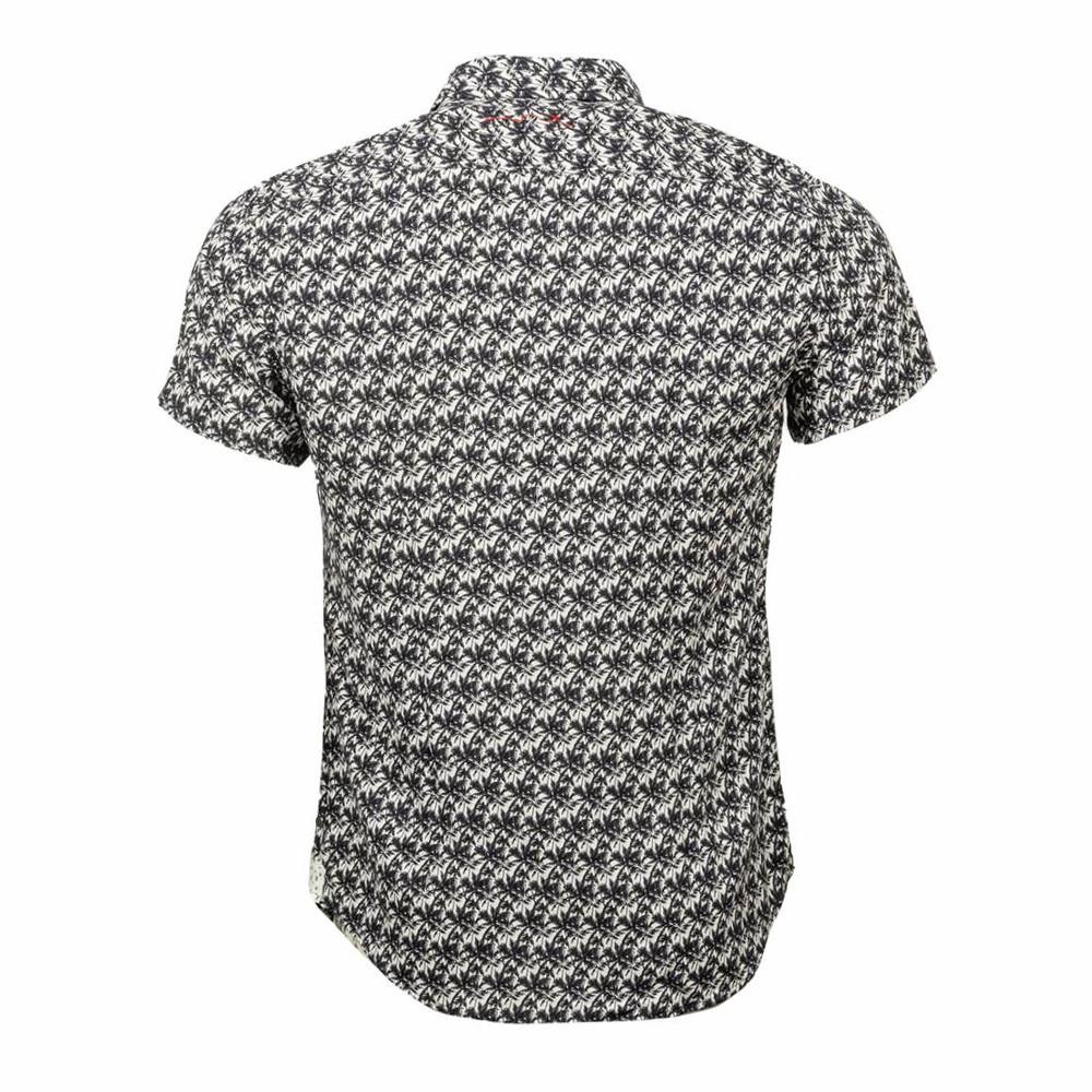 Chemise Noire Homme Teddy Smith Harold vue 2