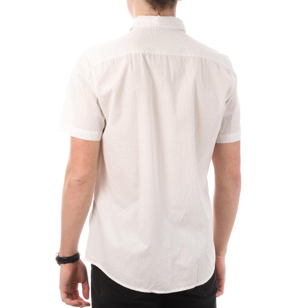 Chemisette Manches Courtes Blanche Homme TBS vue 2