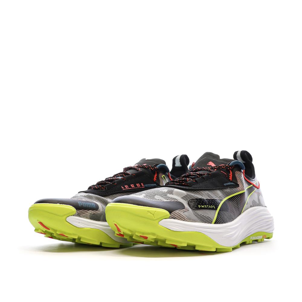 Chaussures de Trail Noir/Vert Homme Puma Voyage Nitro 3 vue 6