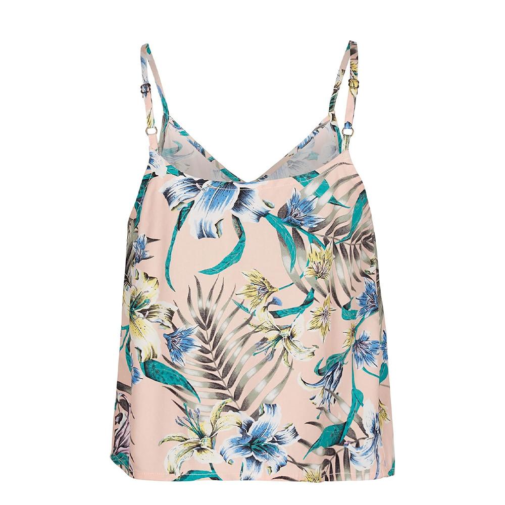 Débardeur Rose à Motifs Femme O'Neill Woven Button vue 2