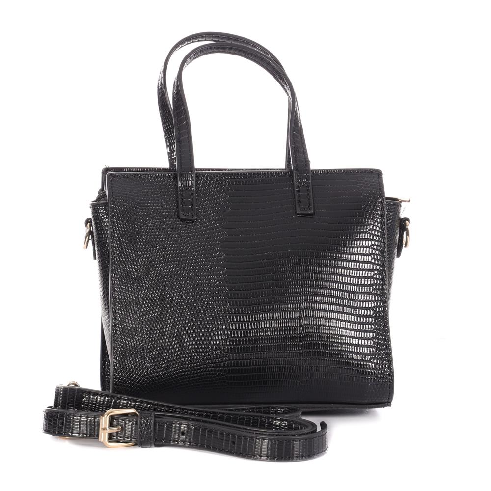 Sac à Bandoulière Noir Femme Rodier OTTAVIA vue 3