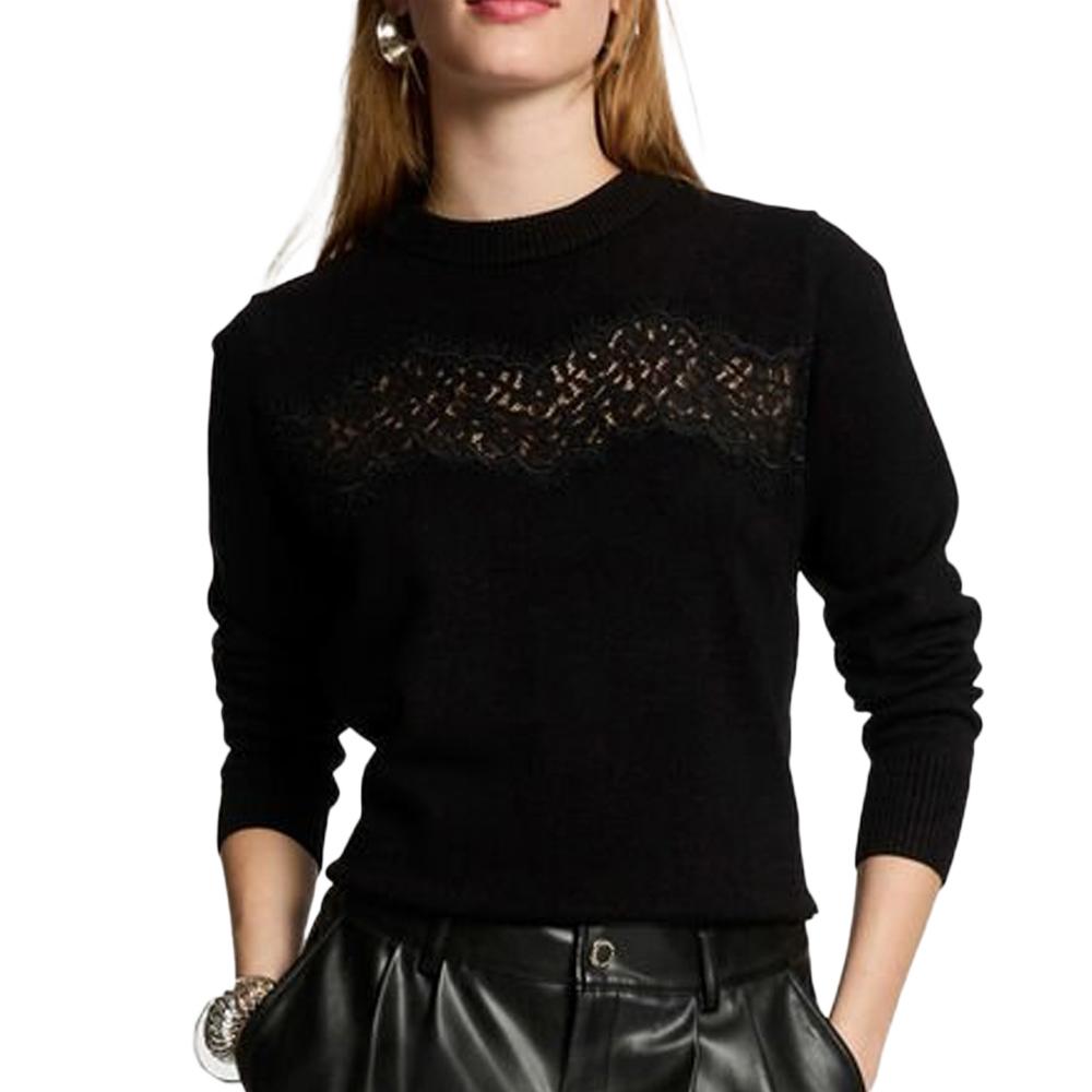 Pull Noir Femme Morgan Mdixie pas cher