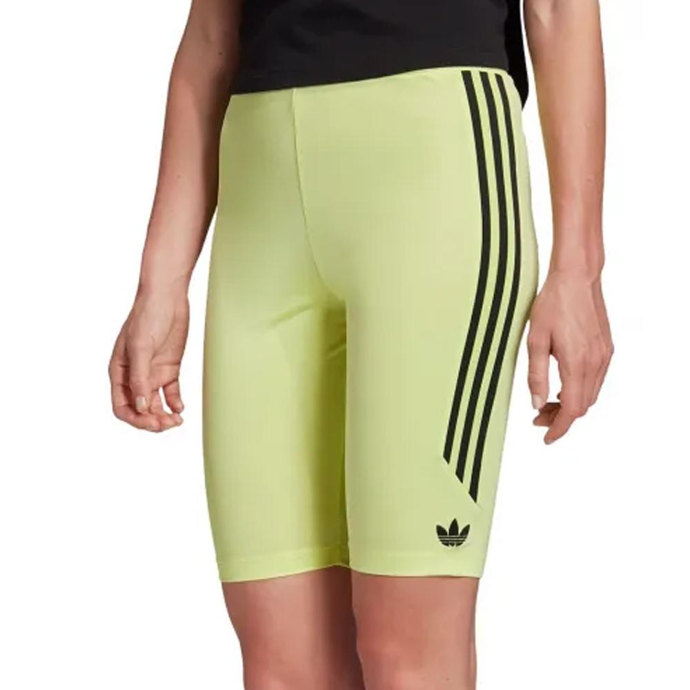 Legging Jaune Fluo Femme Adidas Cycling pas cher