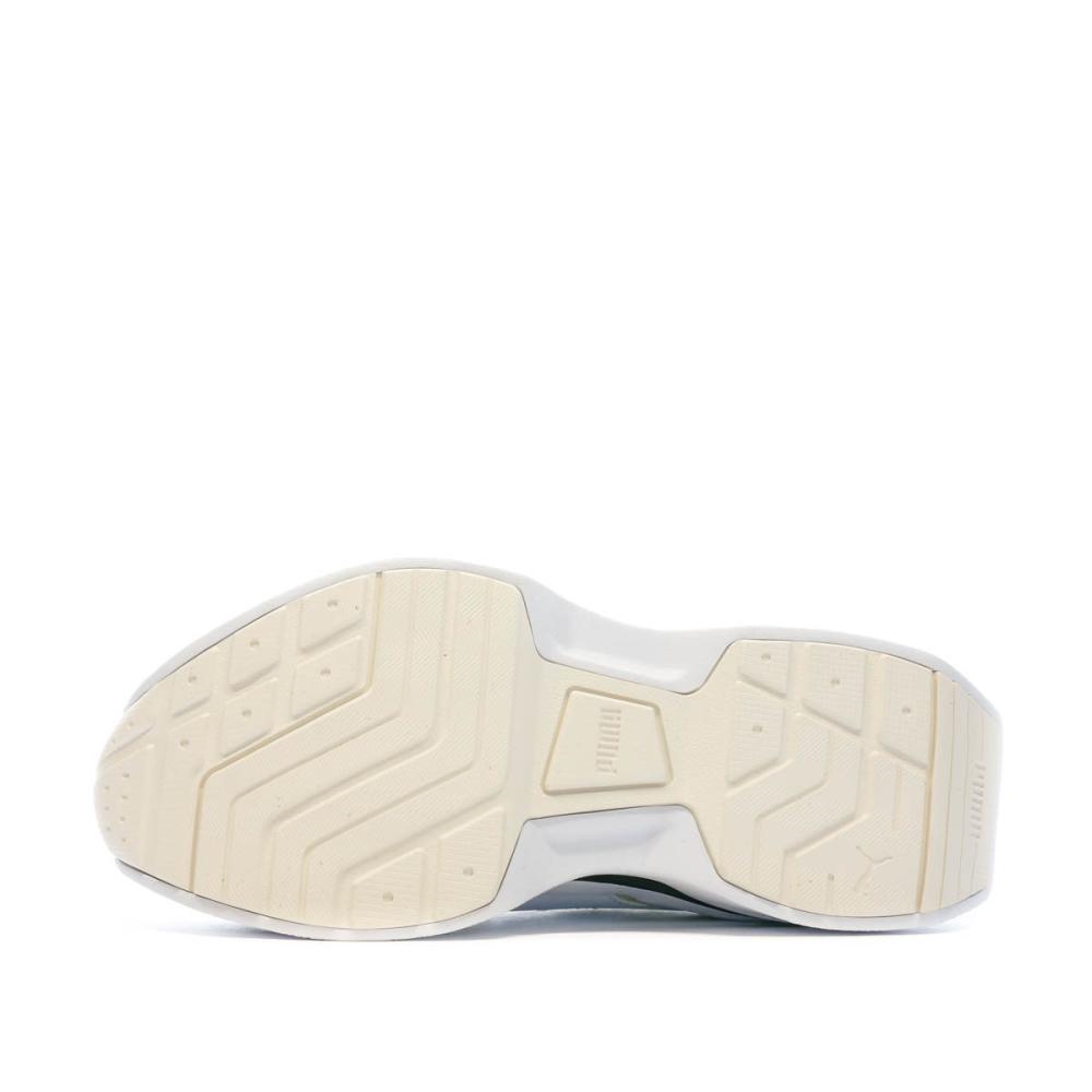 Baskets Blanches/Noires Femme Puma Kosmo Rider vue 5