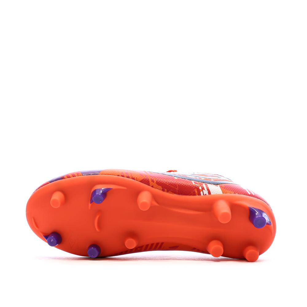 Chaussures de Football Rouge Garçon Umbro For vue 5