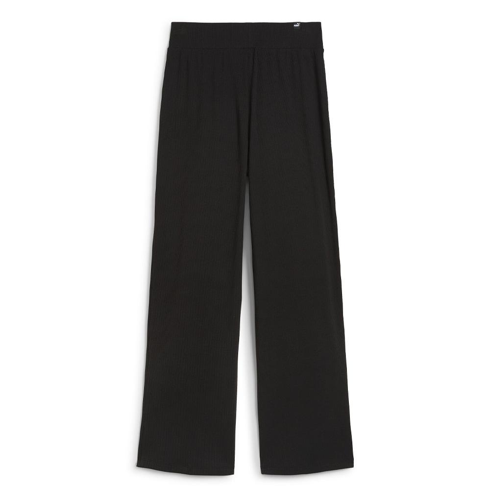 Pantalon Noir Femme fluide Femme Puma waist Stght vue 2