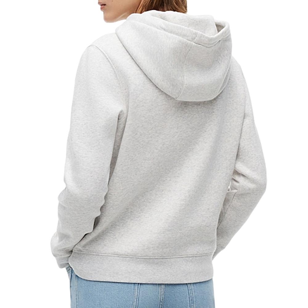 Sweat à Capuche Gris Chiné Femme Tommy Hilfiger Flag vue 2