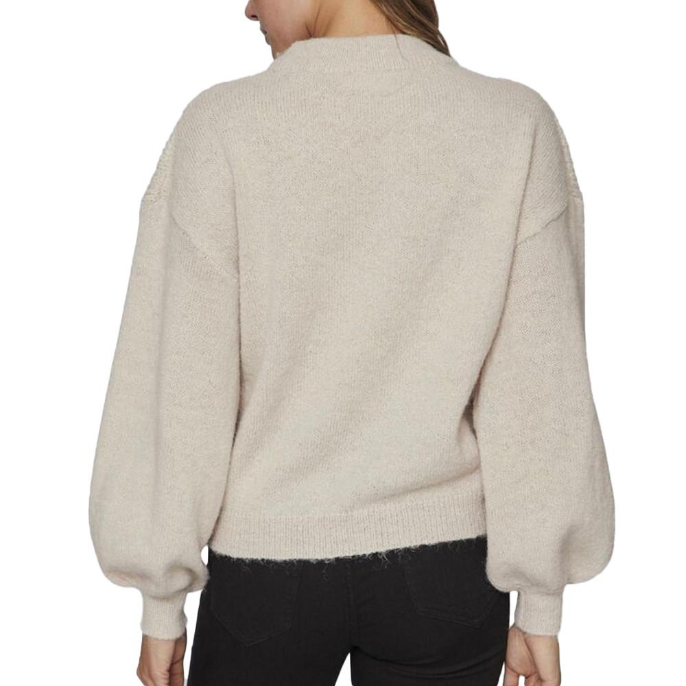Pull Beige Femme Vila Vichinti vue 2
