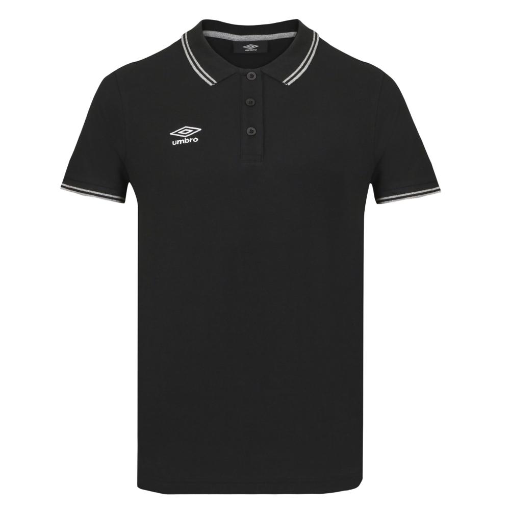 Polo Noir Homme Umbro 806450 pas cher