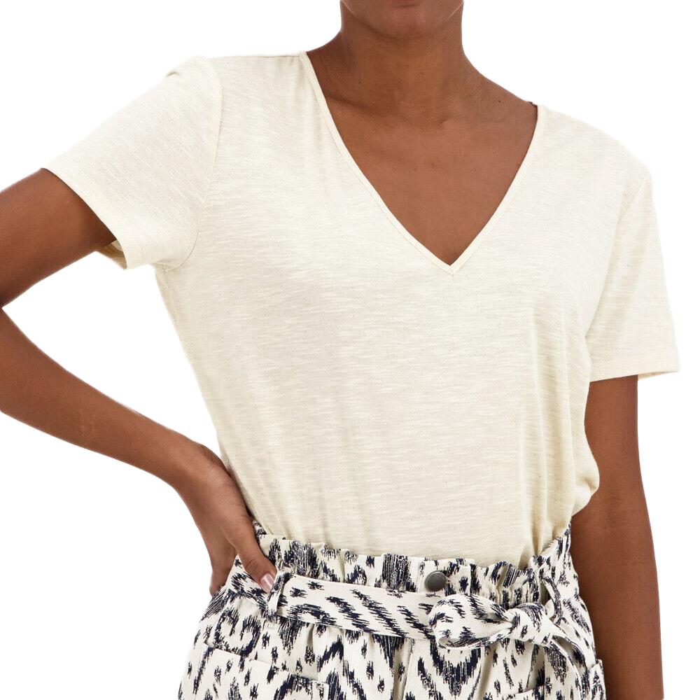 T-Shirt Blanc Femme JDY Dora pas cher