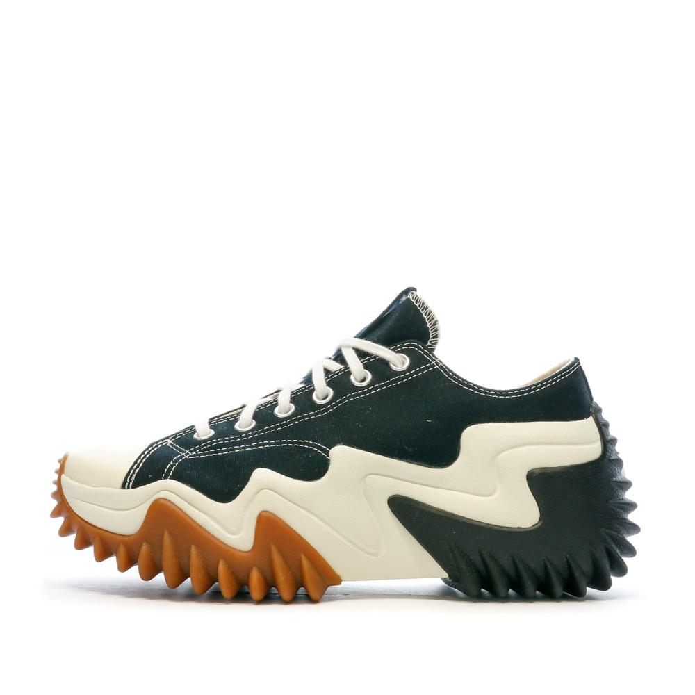 Baskets Noires/Beiges Homme Converse Run Star pas cher