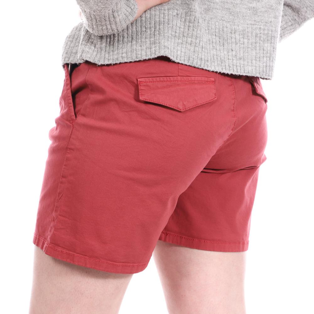 Short Rouge Femme Lee Cooper Oda vue 2