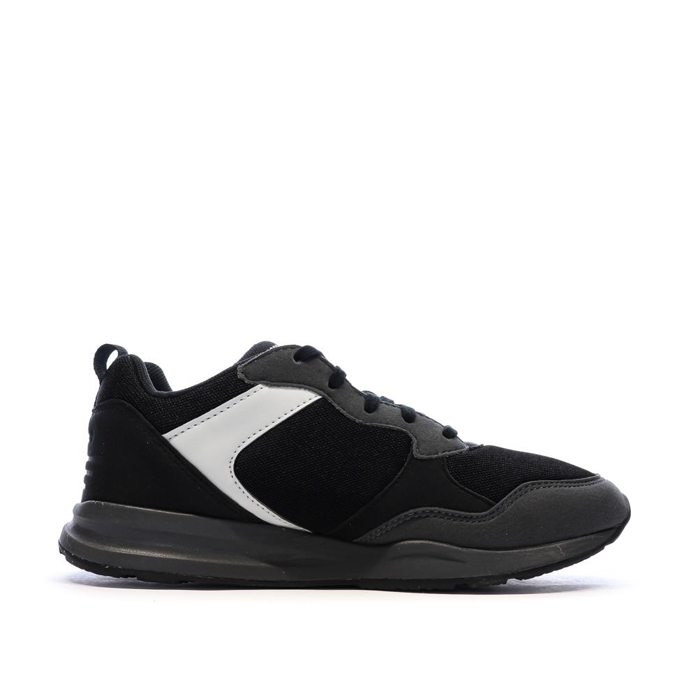 Baskets Noir Garçon Le Coq Sportif R500 Sport vue 2