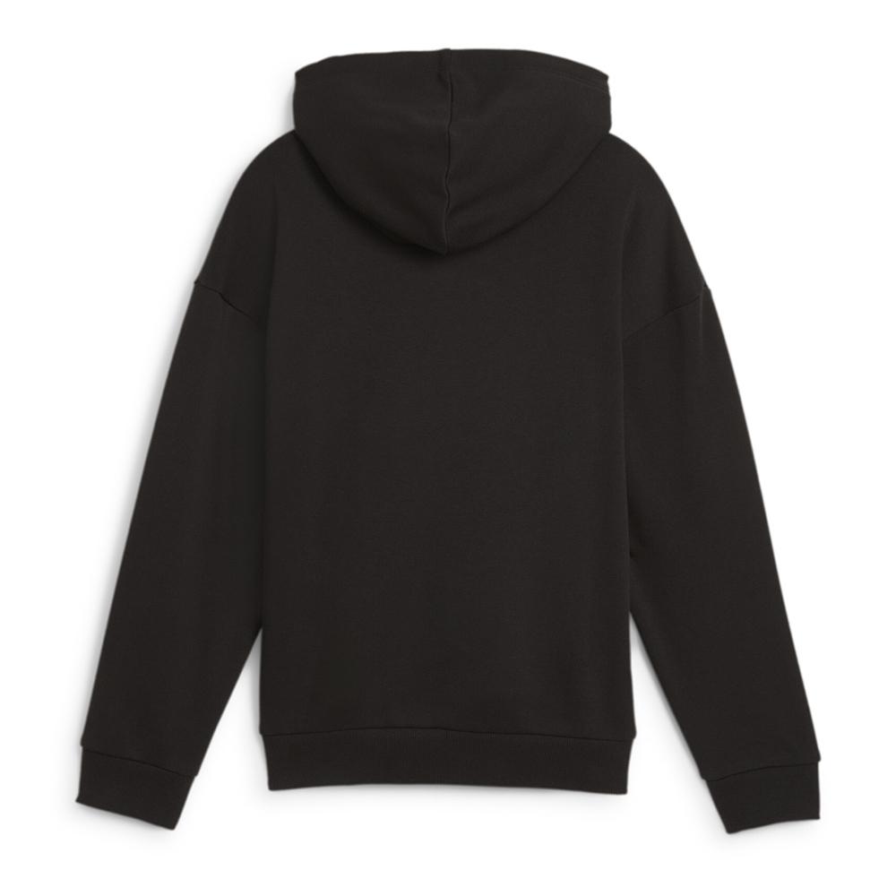 Sweat Noir Fille Puma Script Metallic vue 2