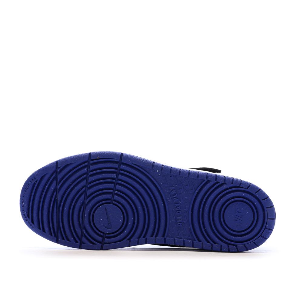 Baskets Noir/Bleu Garçon Nike Court Borough Low vue 4