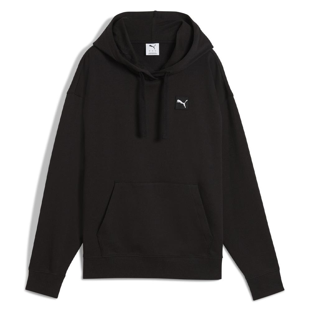 Sudadera con capucha negra para mujer Puma Elevated Comfort barato