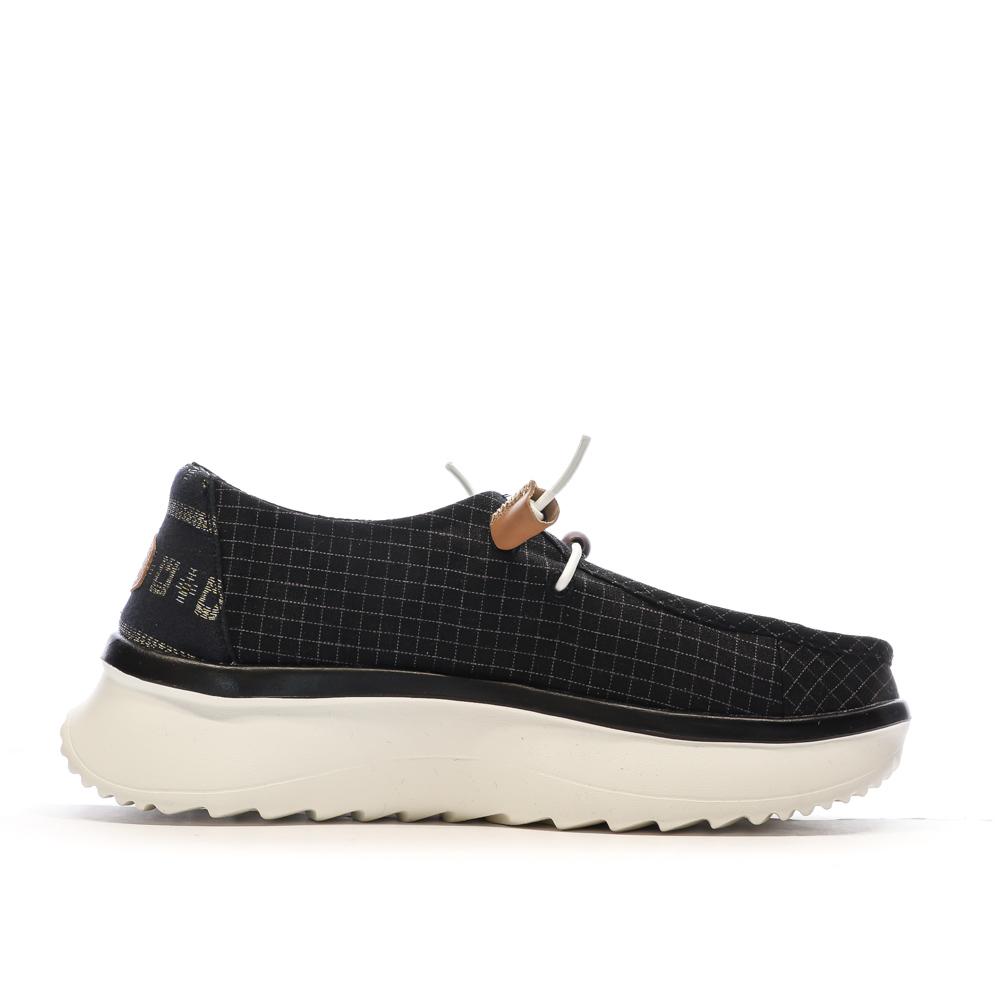 Chaussures Noires Femme Hey Dude Wally Sport Mesh vue 2