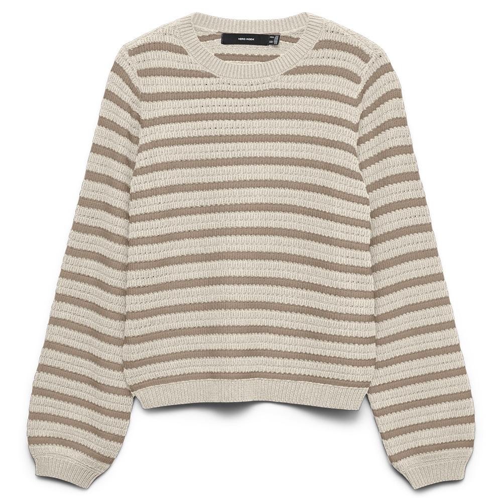 Pull Beige Femme Vero Moda Gorgeous pas cher