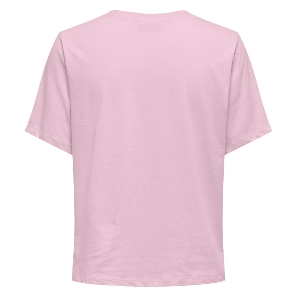 T-Shirt Rose Femme JDY Felisa Towel vue 2