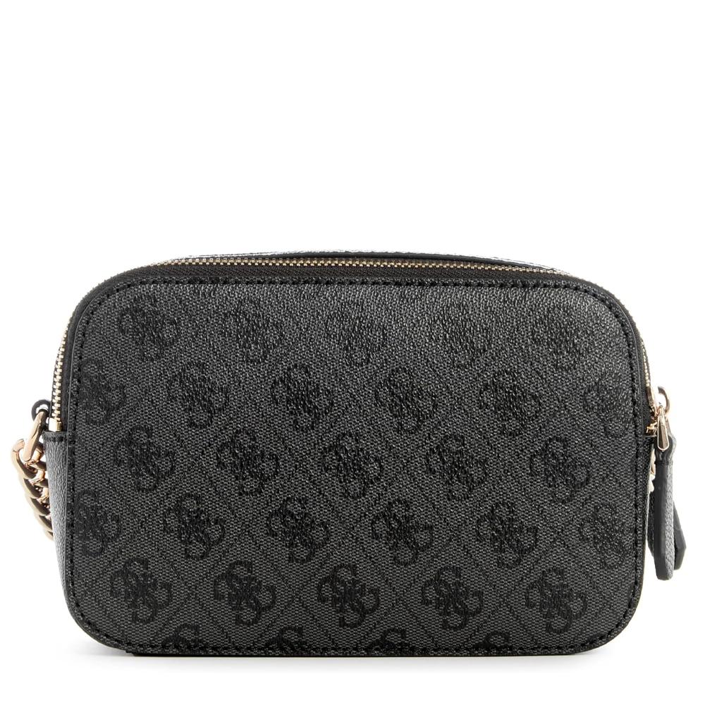 Sac à Bandoulière Noir Femme Guess Noelle vue 3