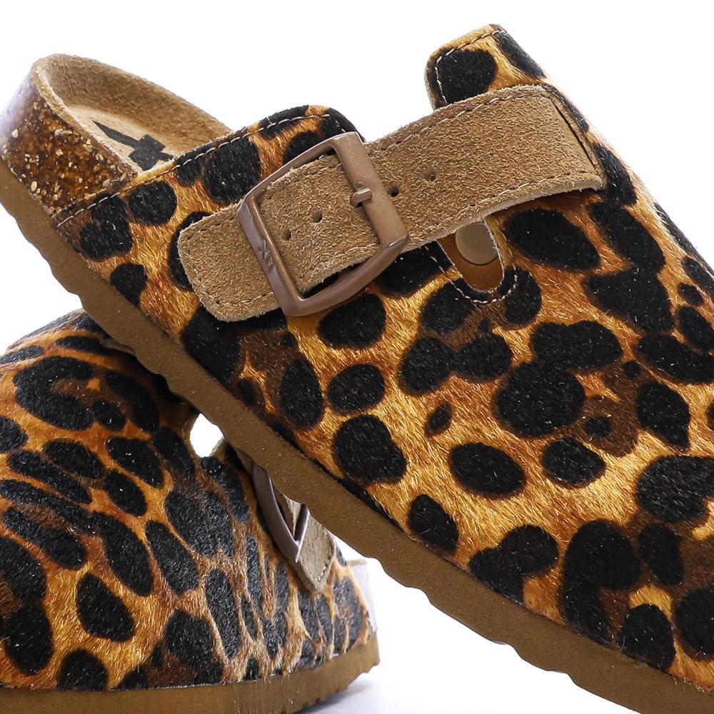 Sabots Noir/Camel à Imprimés Femme Xti 142871 vue 7