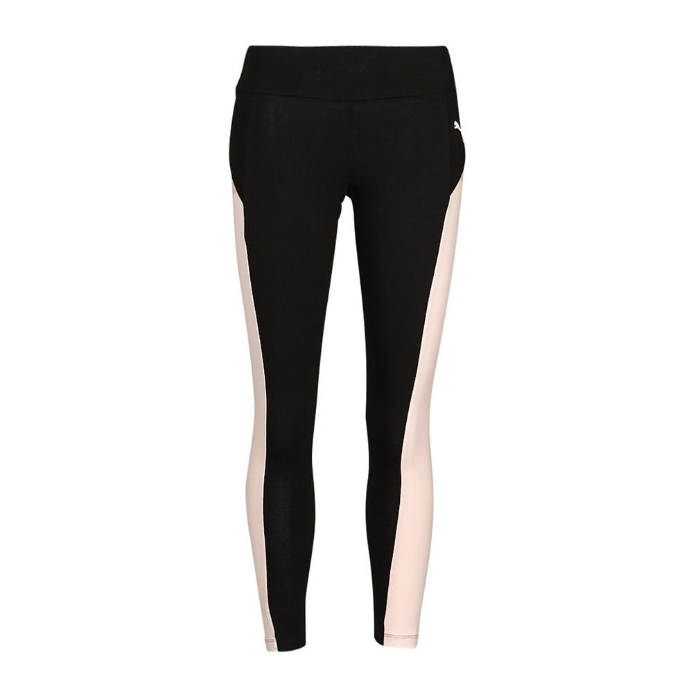 Legging Noir/Rose Fille Puma 7/8 Leg pas cher