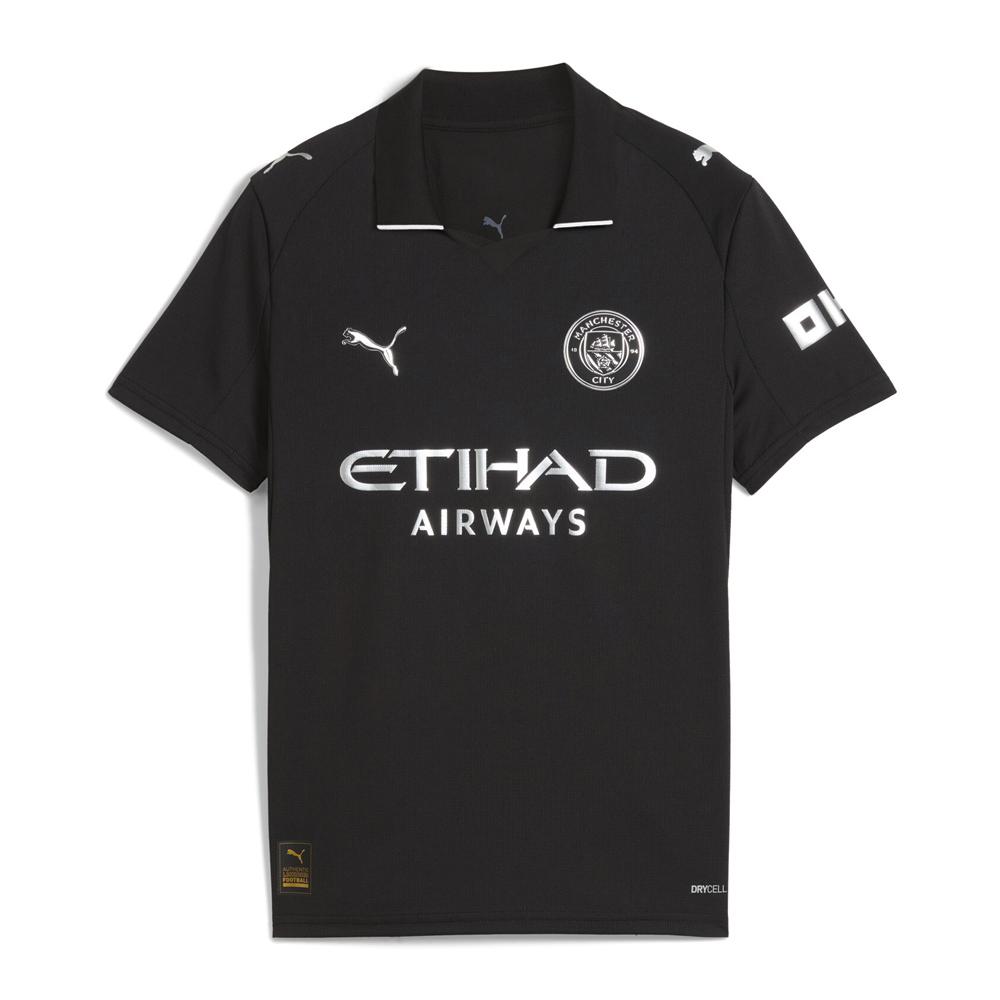 Maillot de Football Noir Garçon Puma Mcfc Away pas cher