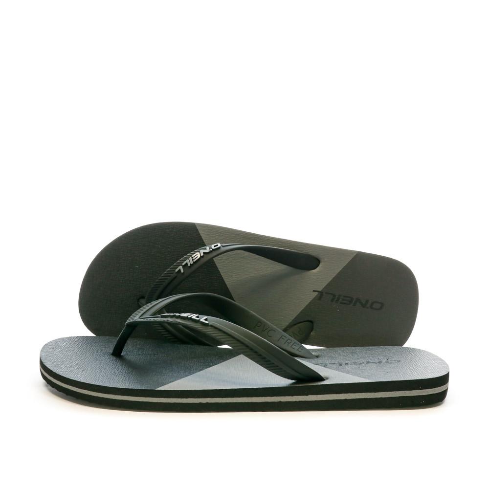 Tongs Noir/Gris Homme O'Neill Profile Color Block pas cher