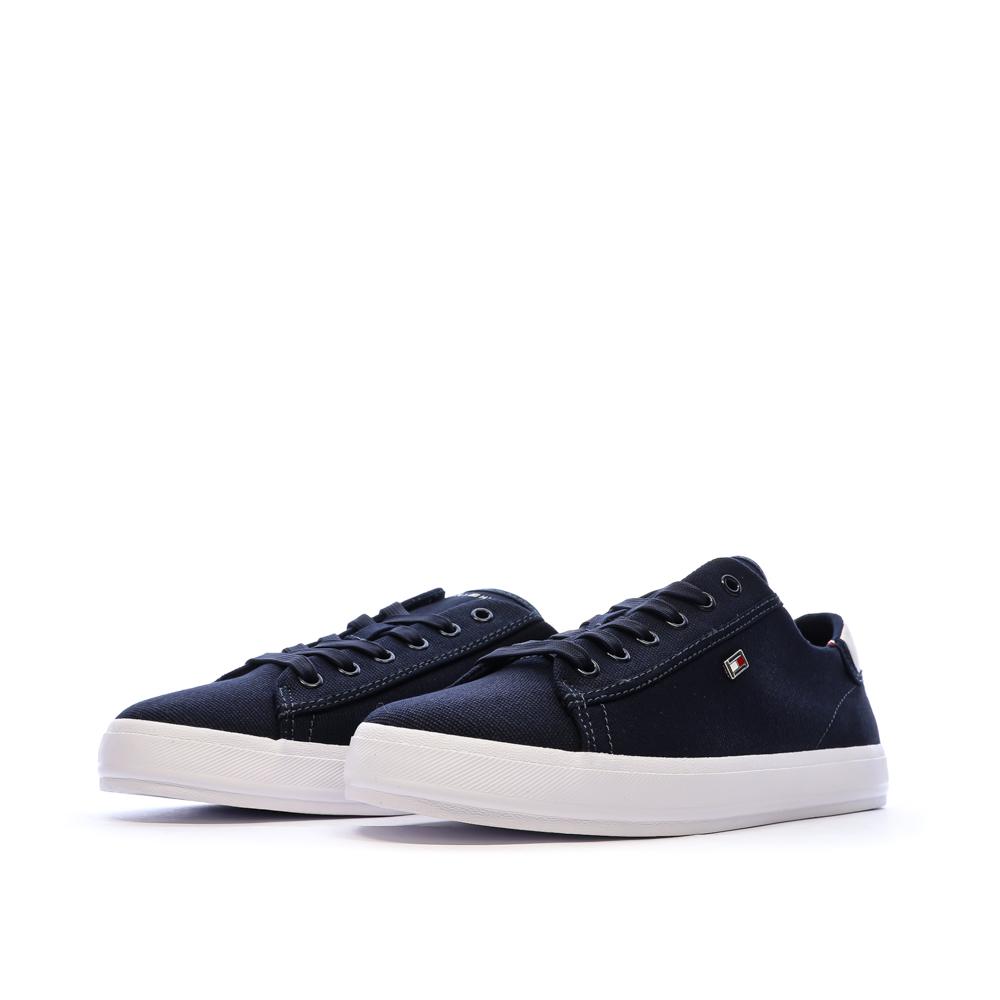 Baskets Marine Femme Tommy Hilfiger Vulc Canvas Lace Up vue 6