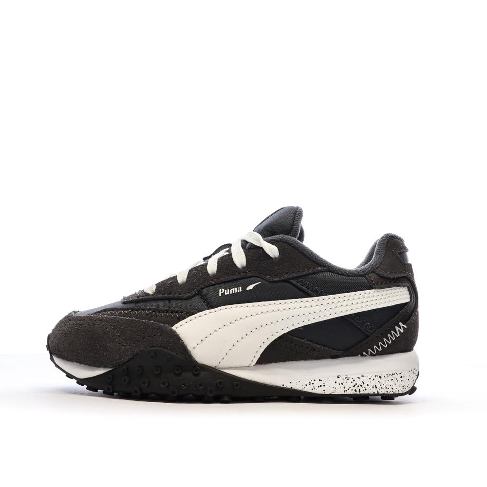 Baskets Marine/Noir/Blanc Garçon Puma Blktop pas cher