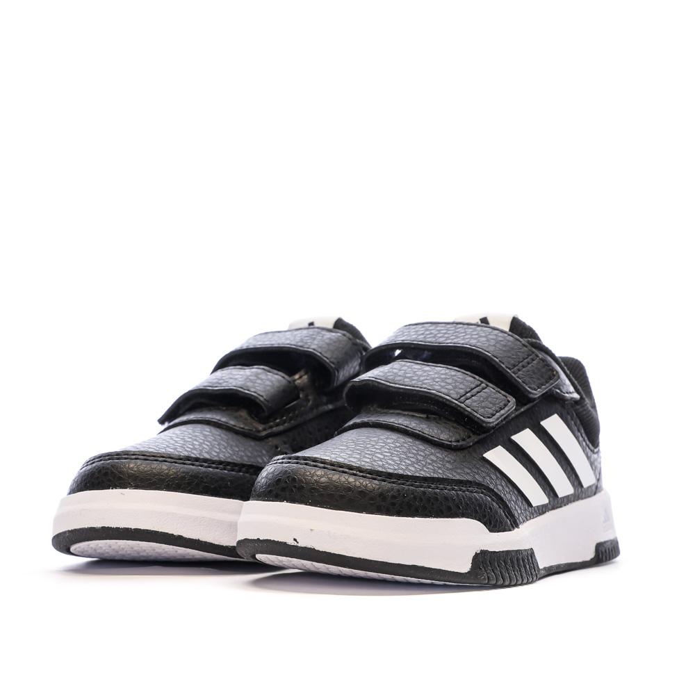 Baskets Blanches/Noires Garçon Adidas Tensaur vue 6