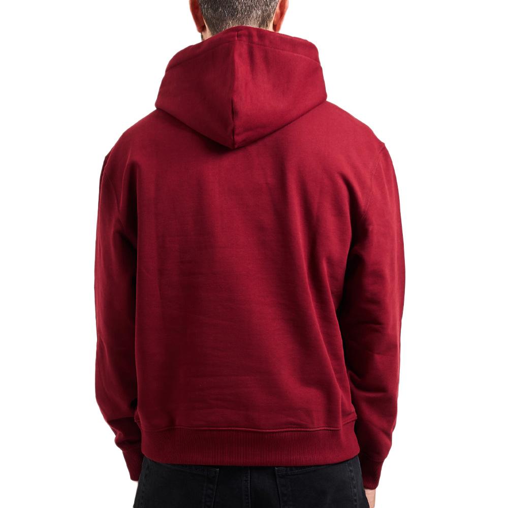 Sweat Rouge Homme Calvin Klein Jeans Cursi vue 2