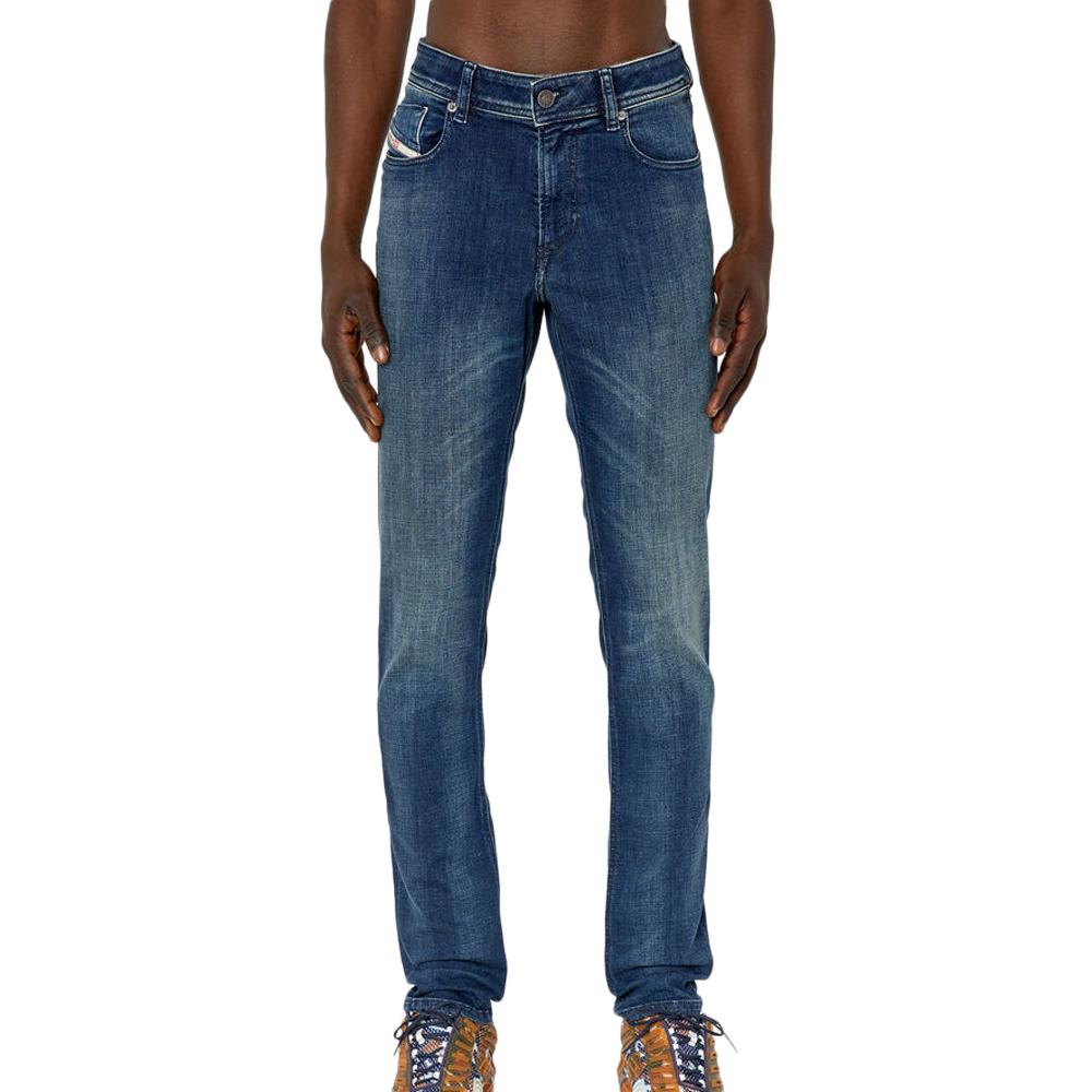 Jean Bleu Foncé Homme Diesel 1979 Sleenker pas cher