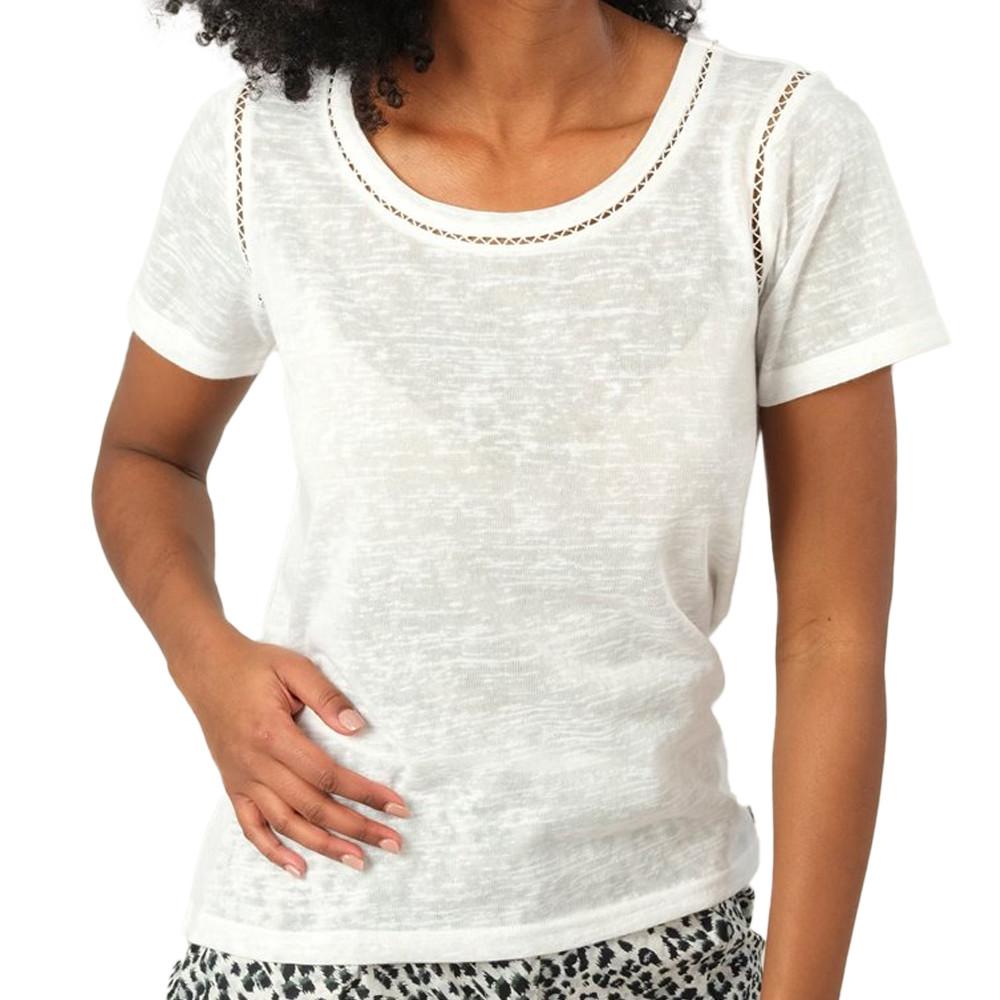 T-shirt Blanc Femme Deeluxe Colyne pas cher