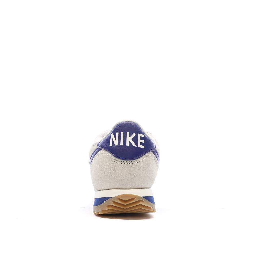 Baskets Bleues/Grises Femme Nike Cortez vue 3