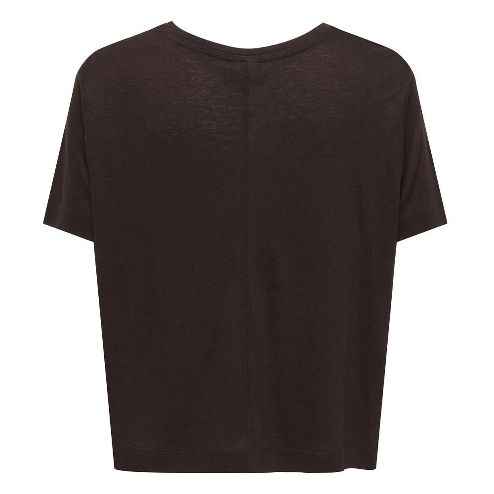 T-Shirt Marron Femme JDY Gwen vue 2