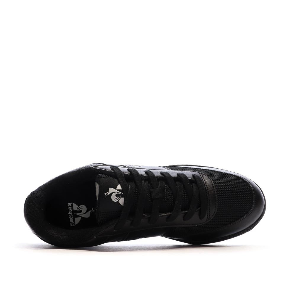 Baskets Noires Homme Le Coq Sportif Derby vue 4