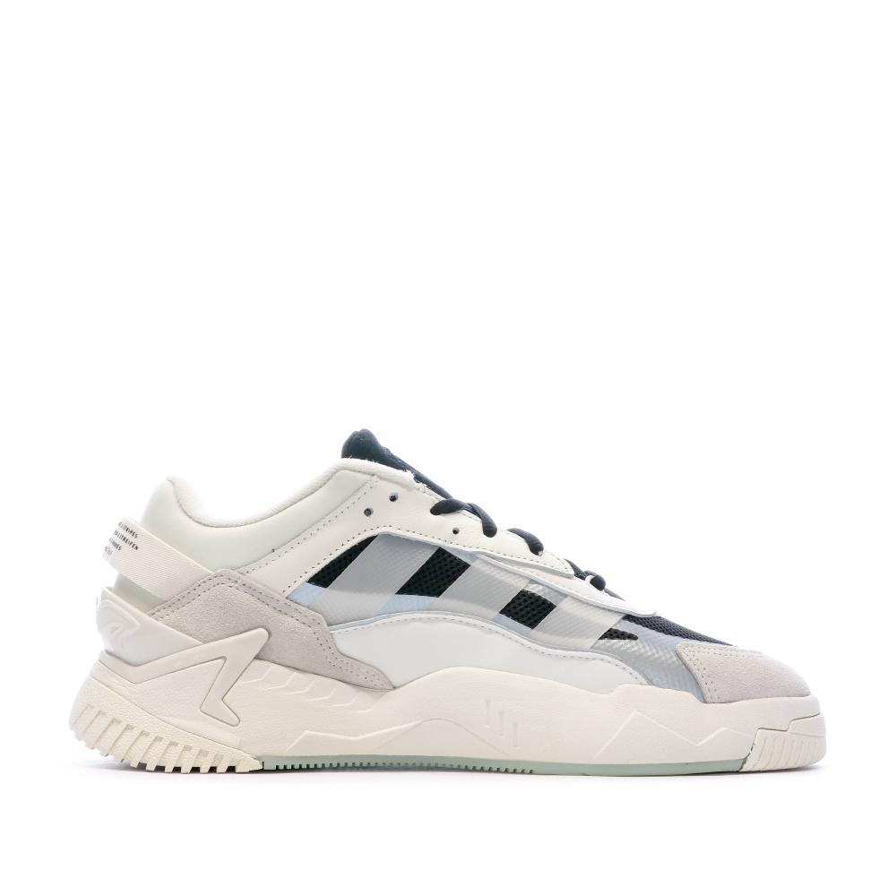 Baskets Écru Homme Adidas Niteball vue 2