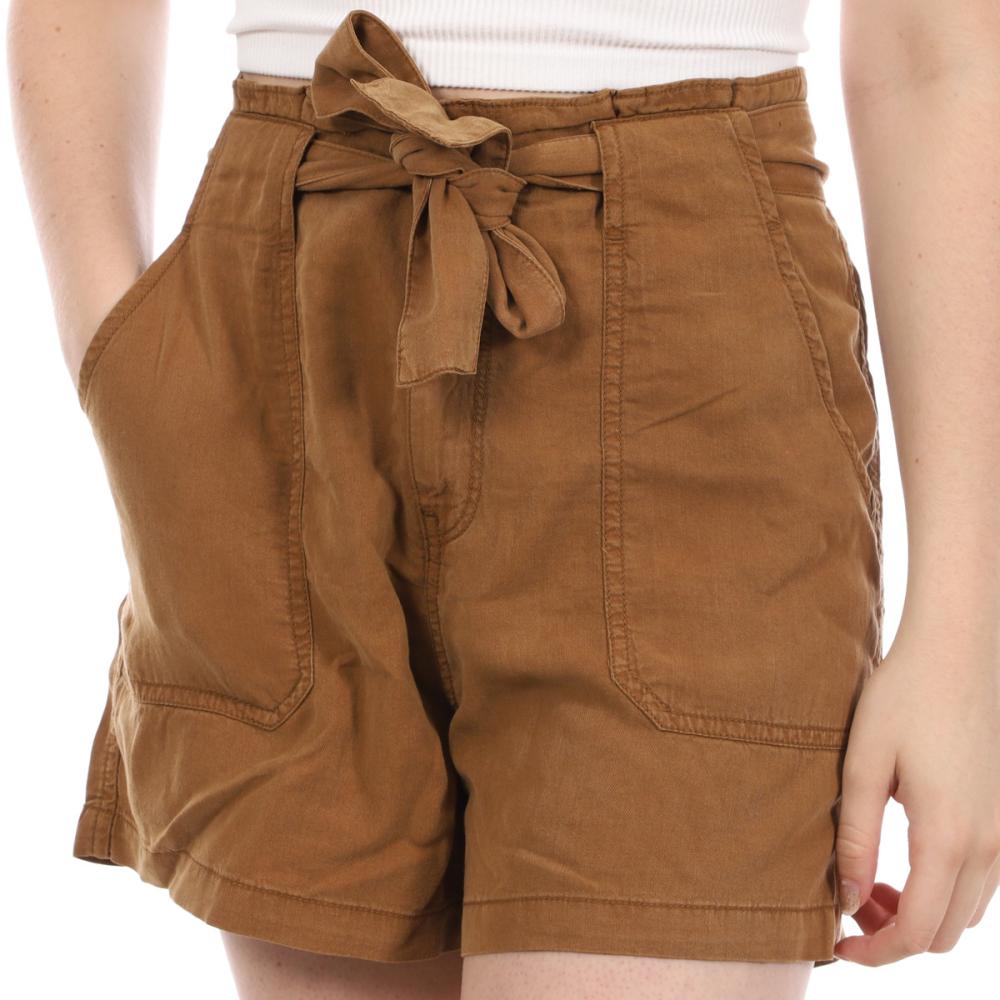 Short Camel Femme Teddy Smith Sherwood pas cher