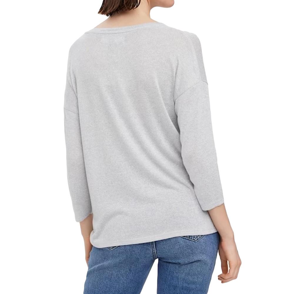 Pull Gris Femme Vero Moda Brianna vue 2