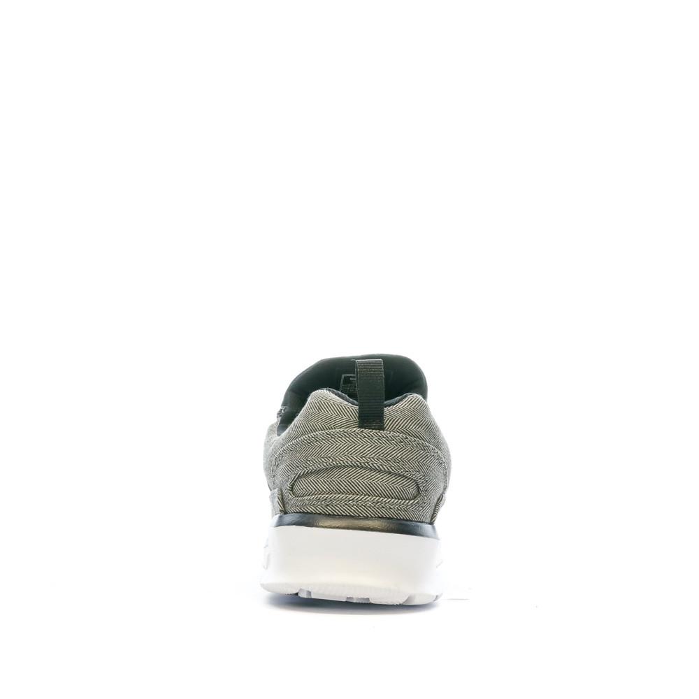 Baskets Grises Garçon Dc shoes Heathrow vue 3