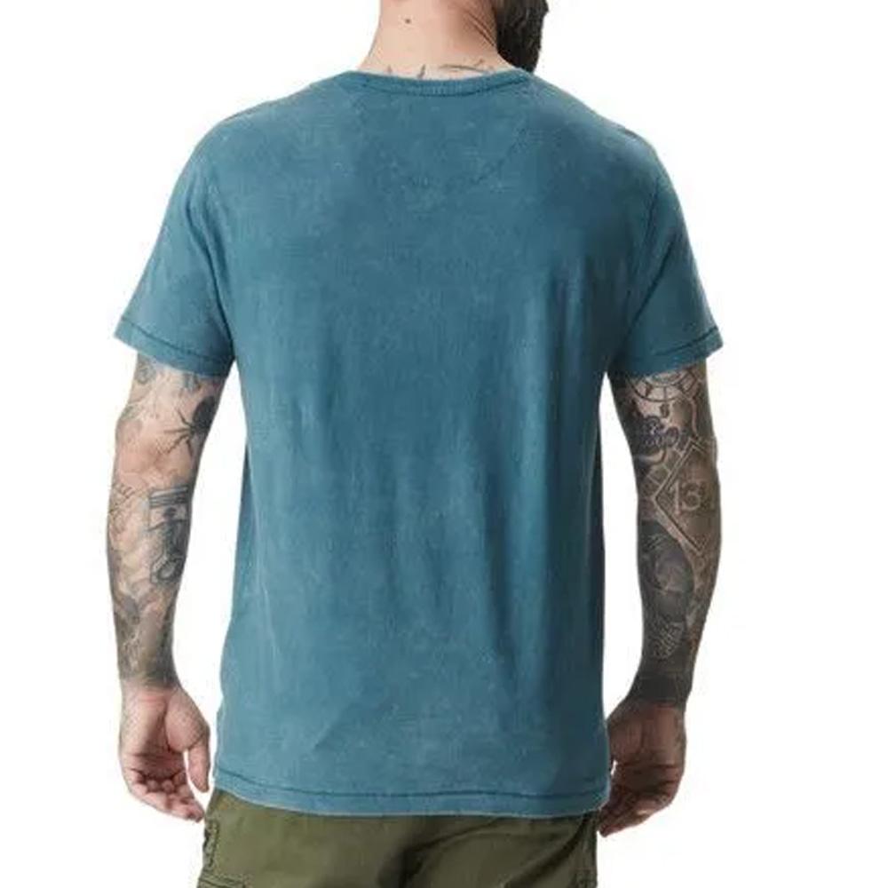 T-Shirt Bleu Homme Von Dutch ARTS vue 2
