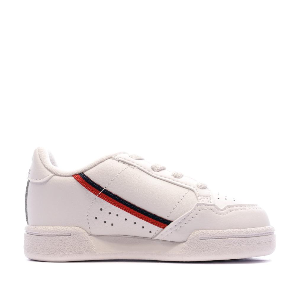 Baskets Blanches Garçon Adidas Continental 80 vue 2